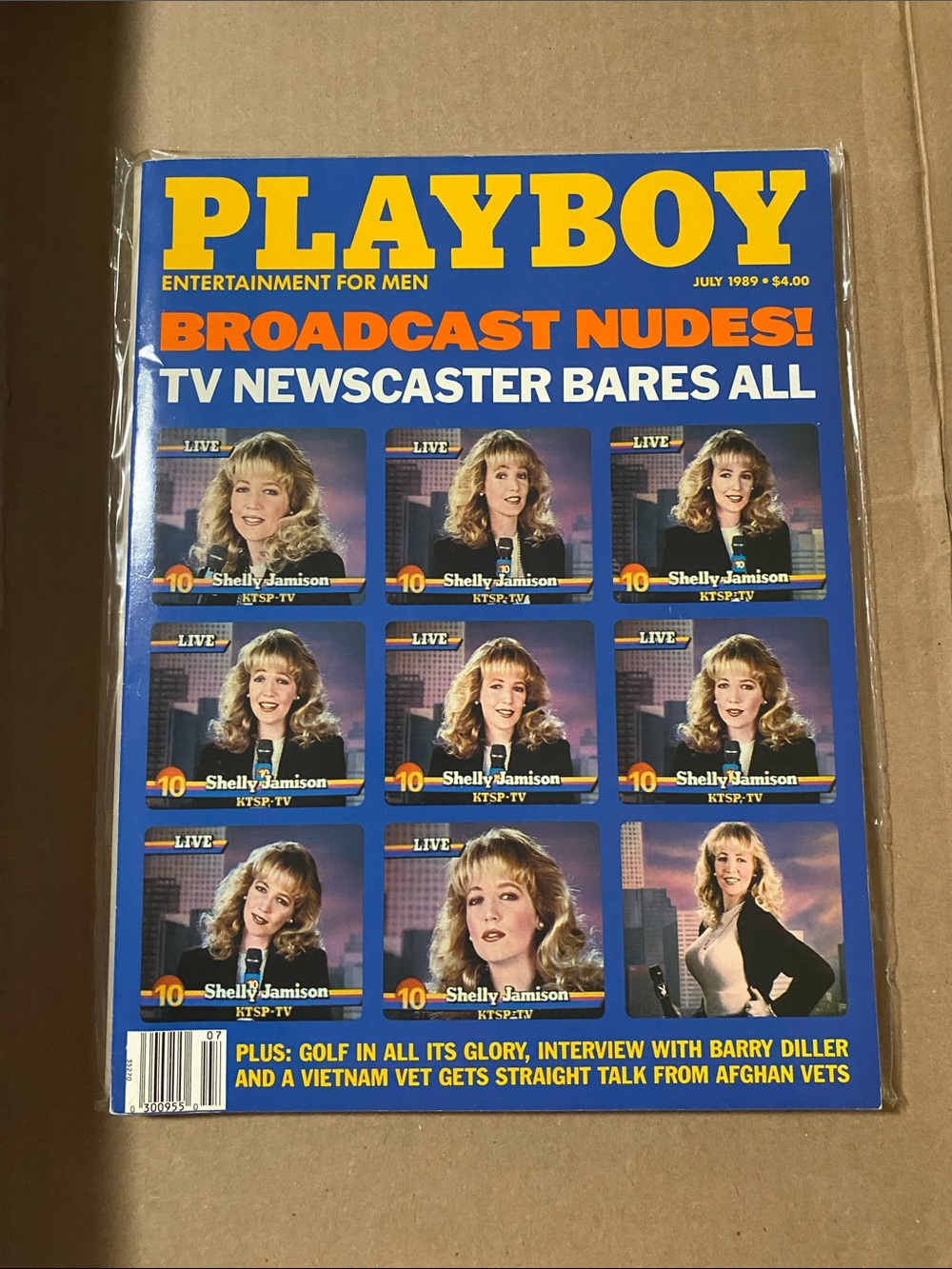 PLAYBOY magazine July 1989 Broadcast Nudes! Magazine featured in Home Alone - Picture 1 of 2